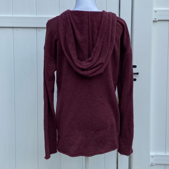 Billabong Maroon V-neck Sweater - Picture 4 of 5